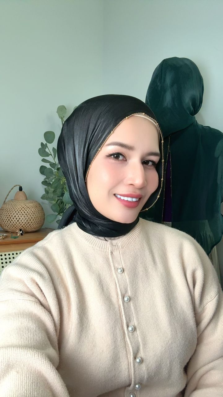 Shawl Hoodie Shimmer Beaded