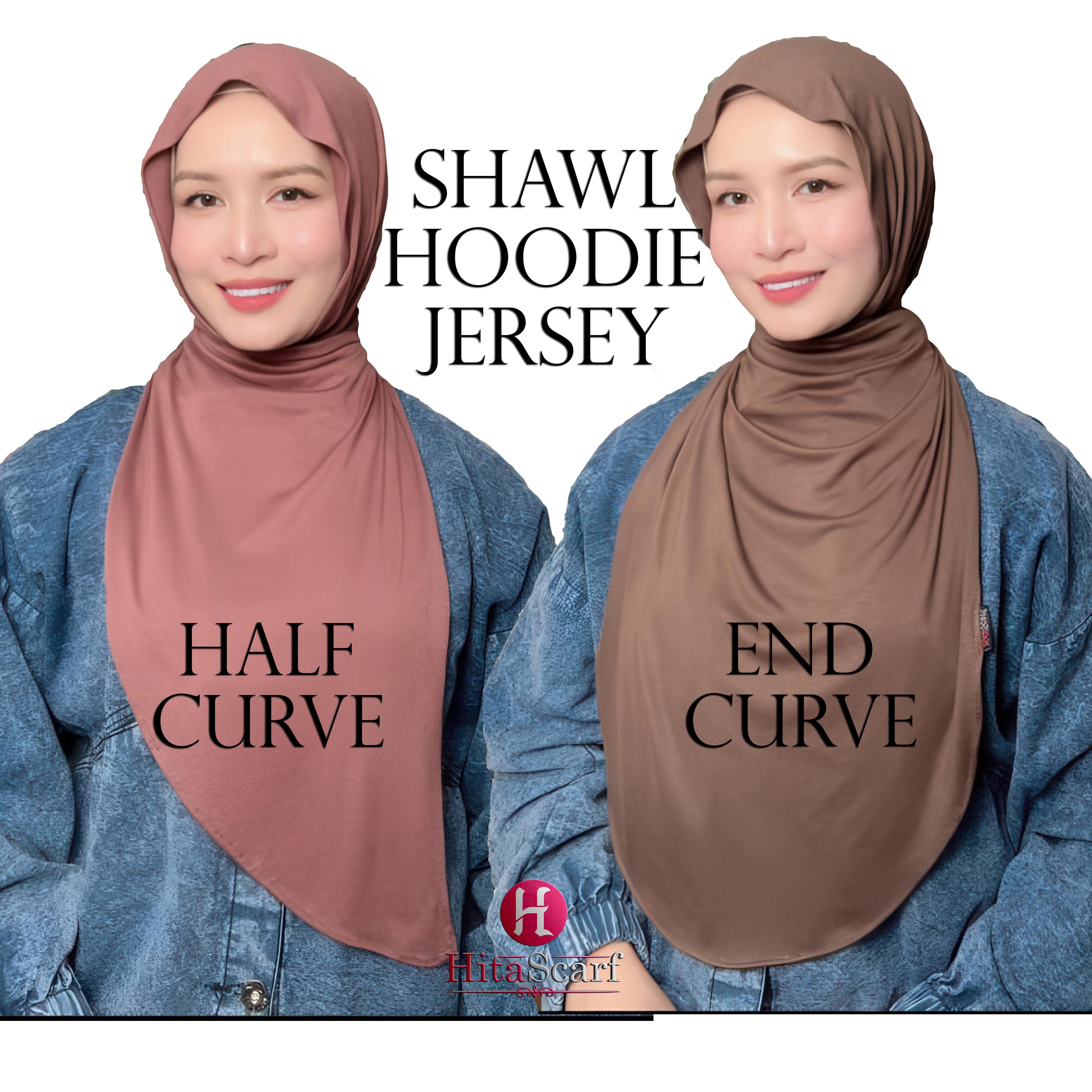 Shawl Hoodie Malas Cotton Jersey