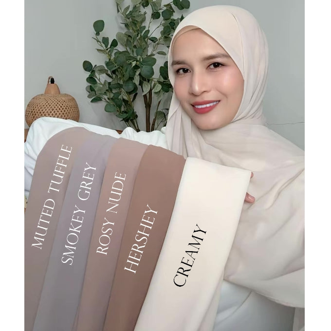 Shawl Heavy Chiffon Premium