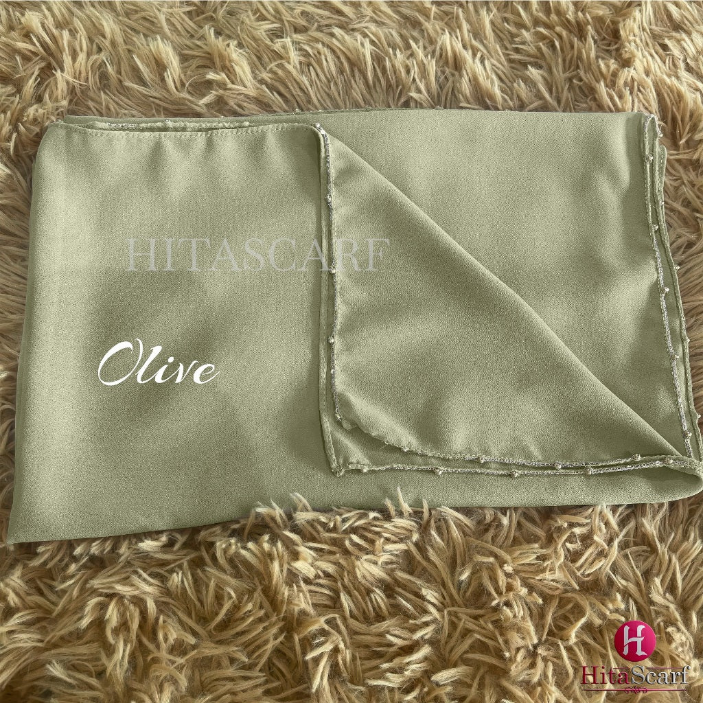 Shawl Beaded Heavy Chiffon 