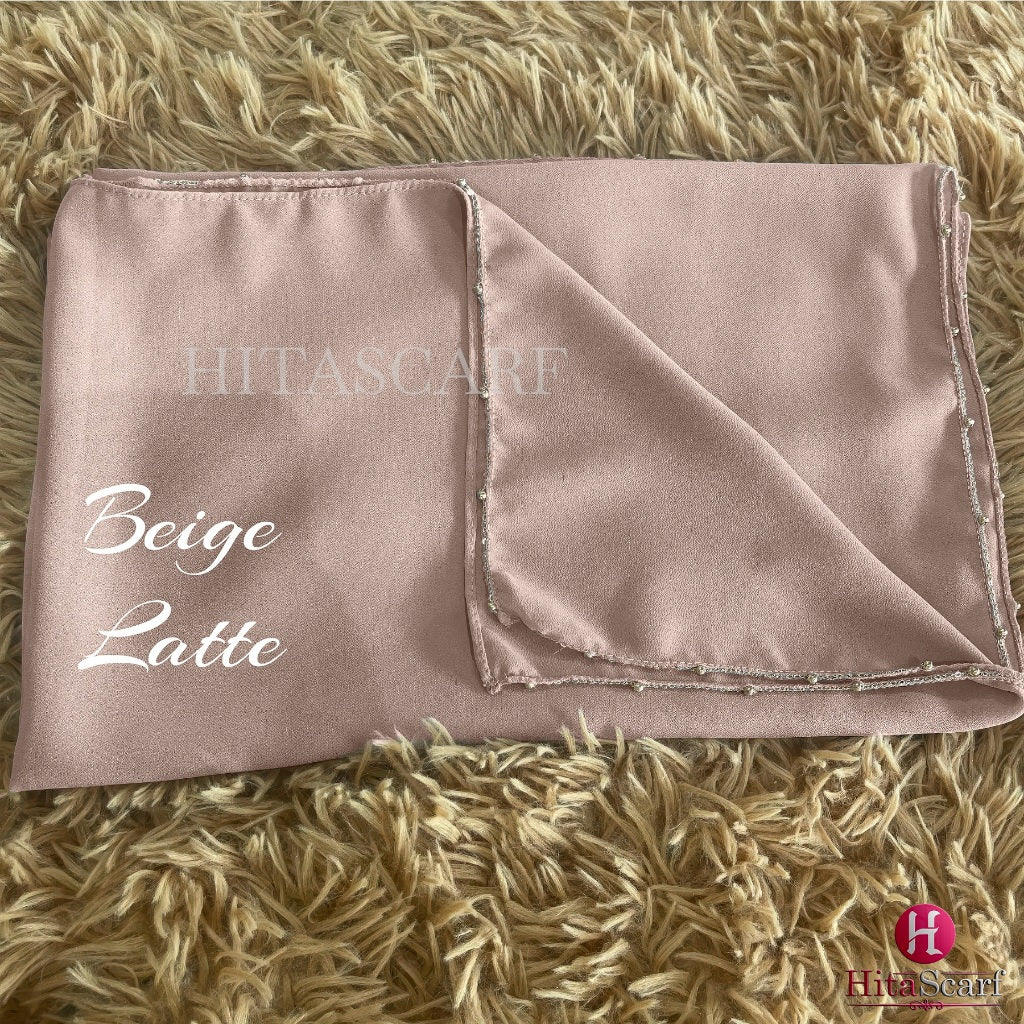 Shawl Beaded Heavy Chiffon 