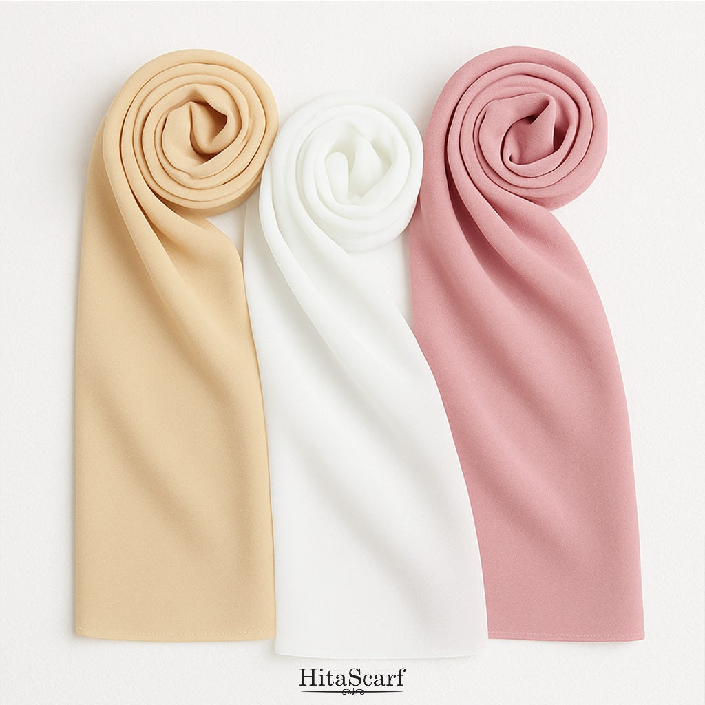 Shawl Heavy Chiffon Premium