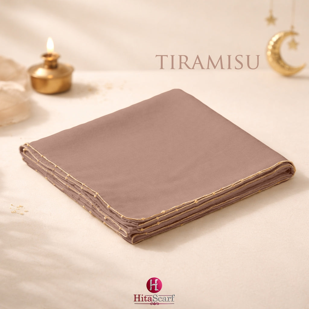 Shawl Hoodie Beaded Chiffon