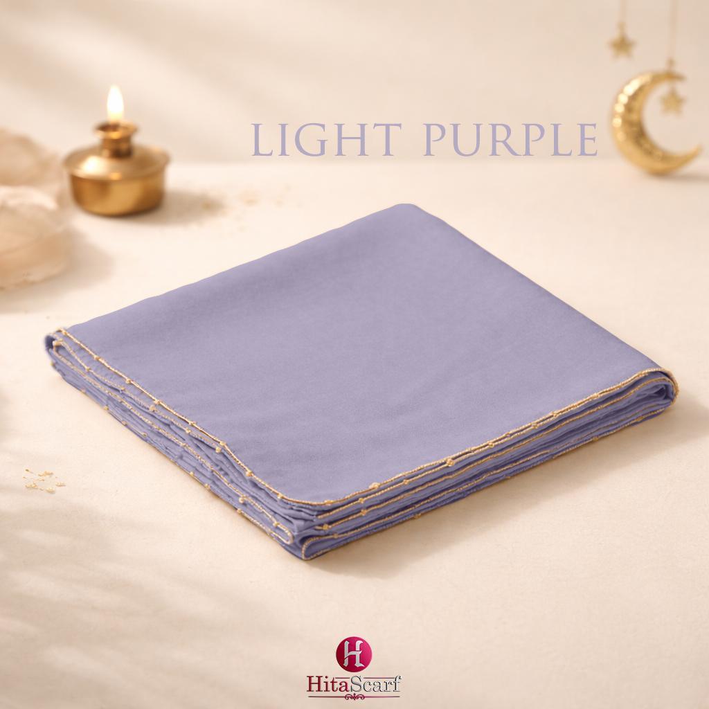 Shawl Hoodie Beaded Chiffon